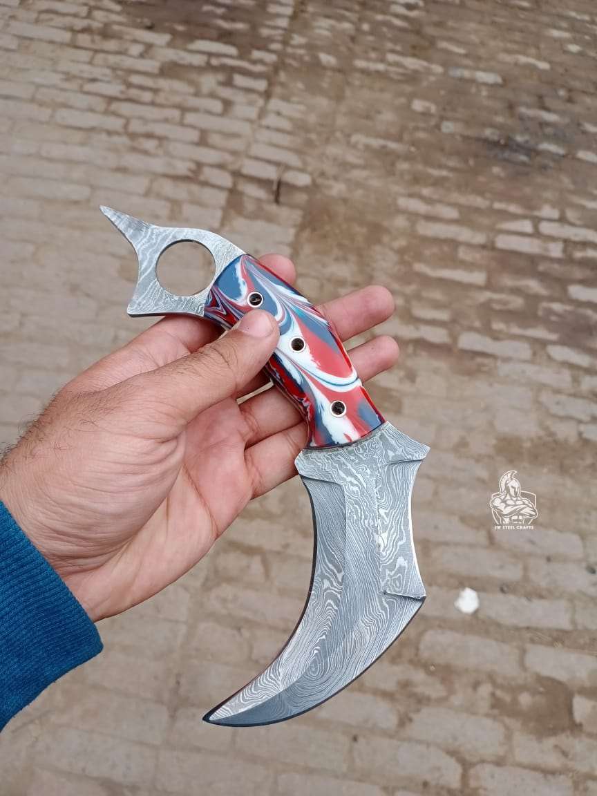 Custom Hand Forged Du Hoc Karambit Knife