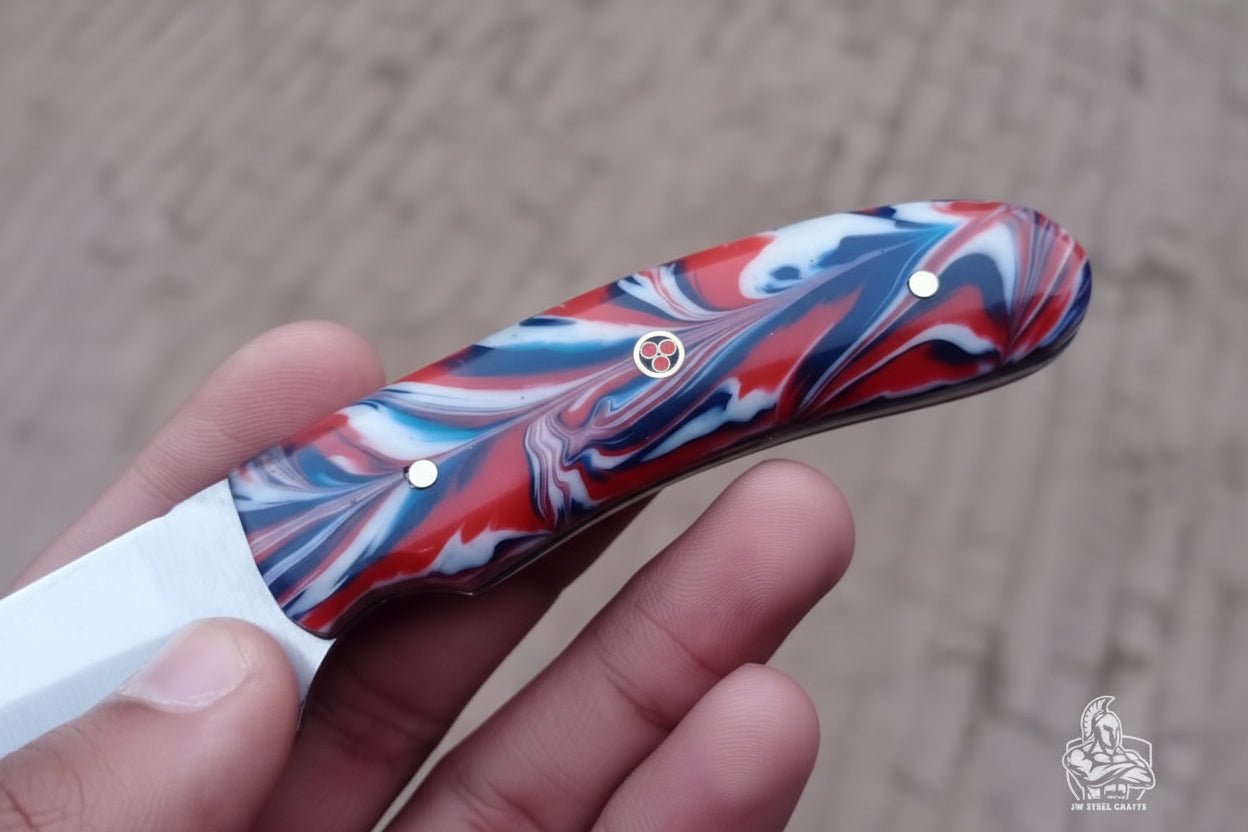 Custom Handmade skinner knife. handmade skinner knife by JW SteelCrafts