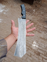Load image into Gallery viewer, Handmade Customized Tanto Monster knife By JW SteelCrafts.
