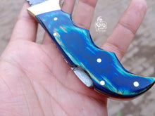 Load image into Gallery viewer, Pocket Knife with Color Wood Handle.
