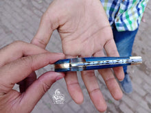 Load image into Gallery viewer, Pocket Knife with Color Wood Handle.