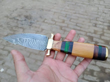 Load image into Gallery viewer, Customized Handmade Hunting Gut hook skinner knife