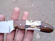 Load image into Gallery viewer, Custom made Skinner with Deer Horn Handle.