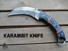 Load image into Gallery viewer, Hand Forged Karambit Knife By JW Steel Crafts