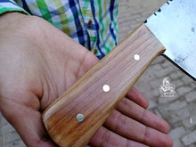 Load image into Gallery viewer, Custom Made Chef Cleaver with Wood handle