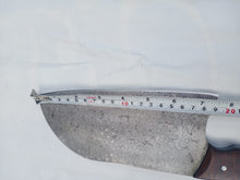 Load image into Gallery viewer, Pattern Welded Cleaver knife