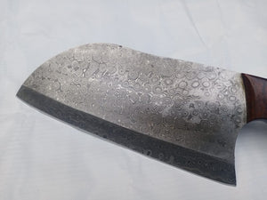 Pattern Welded Cleaver knife