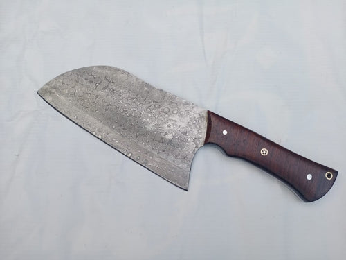 Pattern Welded Cleaver knife