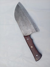 Load image into Gallery viewer, Pattern Welded Cleaver knife