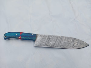 Handmade Pattern welded Chef knife