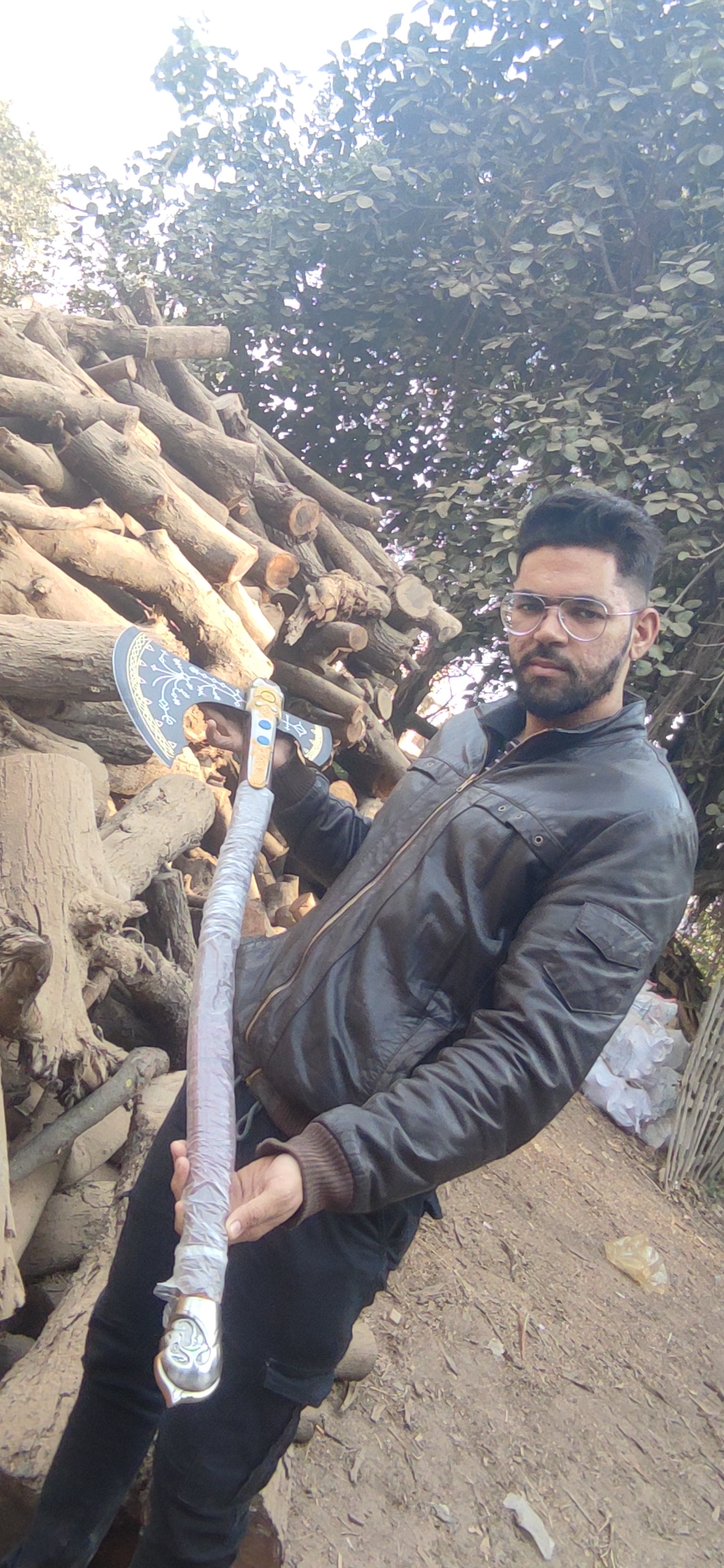 Handmade God of War axe