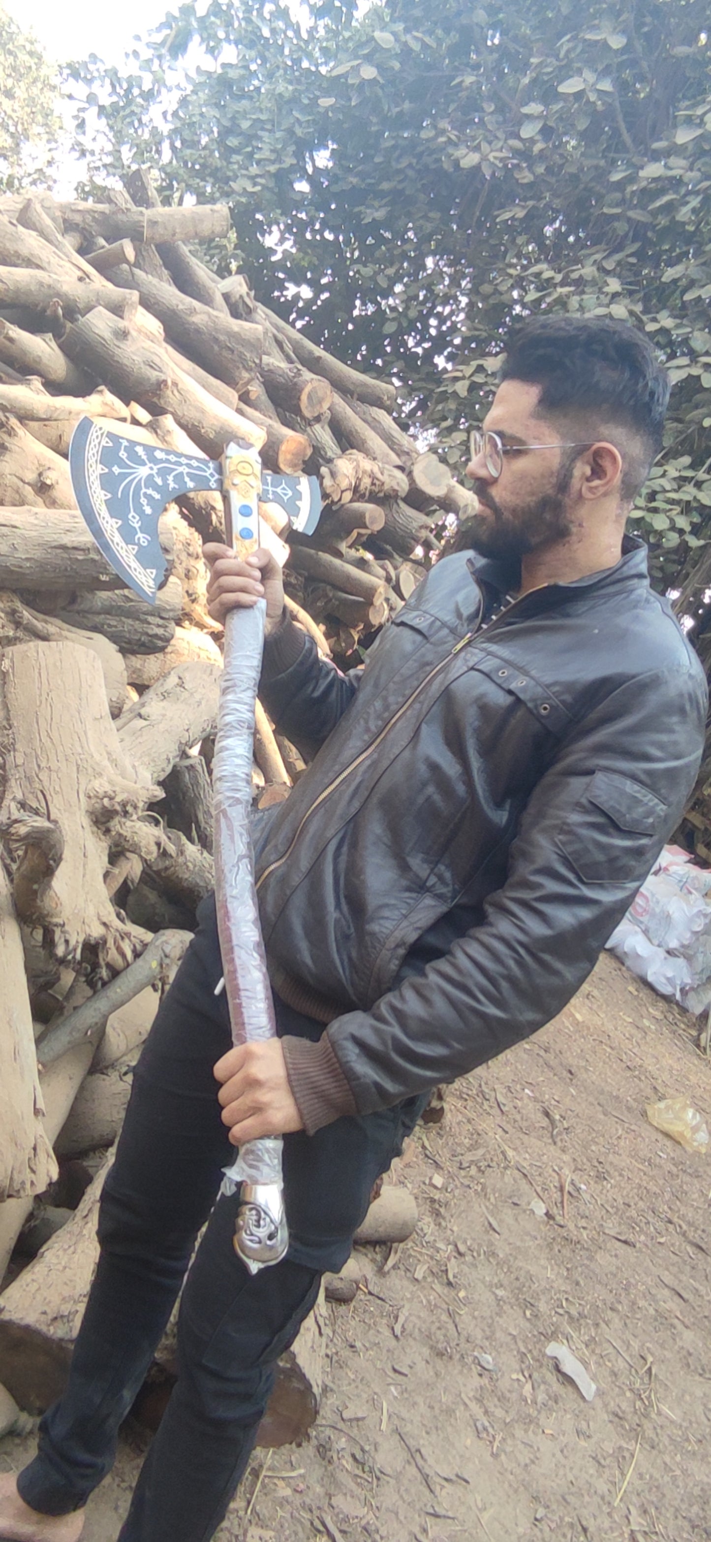 Handmade God of War axe