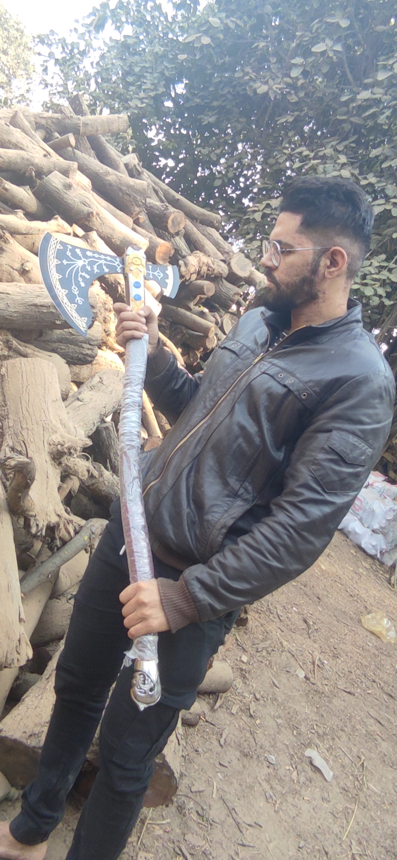 Handmade God of War axe