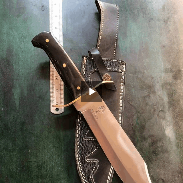 Custom Handmade Stainless Steel Bowie knife MB-0084 Default Title
