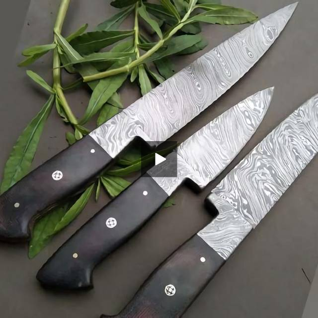 Handmade Chef Knife Damascus Steel Default Title