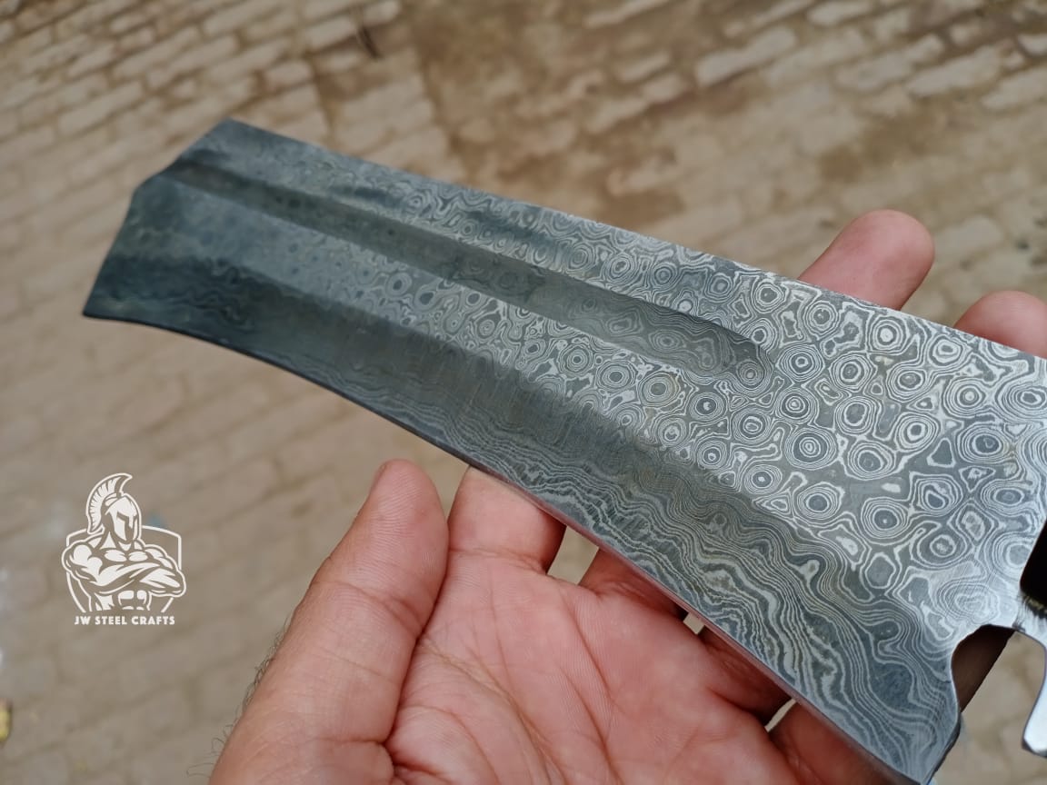 Handmade Customized Tanto Monster knife By JW SteelCrafts.