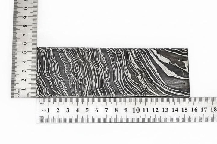 Custom Handmade Damascus Steel Billet bar / For Knife making DK - 0054. handmade by JW SteelCrafts