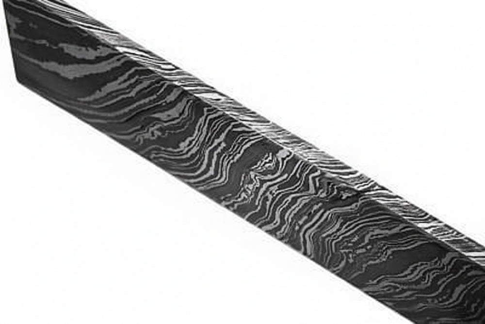 Custom Handmade Damascus Steel Billet bar / For Knife making DK - 0054. handmade by JW SteelCrafts