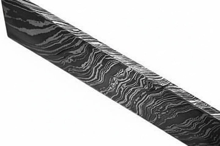 Custom Handmade Damascus Steel Billet bar / For Knife making DK - 0054. handmade by JW SteelCrafts