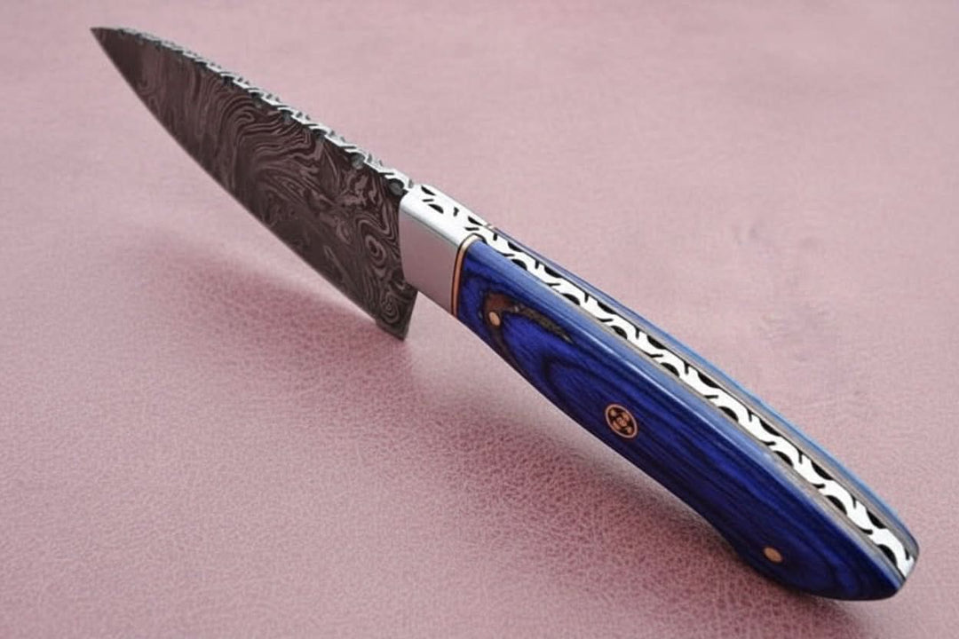 Custom Handmade Damascus Steel Chef Knife/ Kitchen Knife/Perfect Gift DK - 0263 handmade Chef Knives by JW SteelCrafts