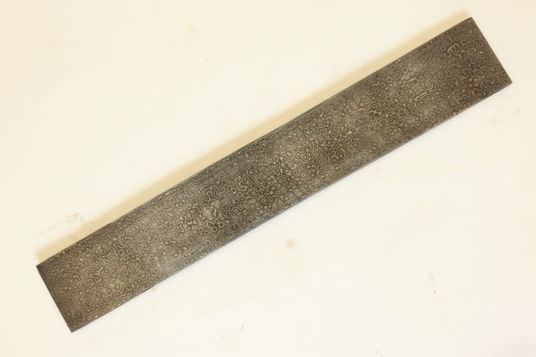 Custom Handmade Damascus Steel Twisted Pattern billet bar/ knife making DE - 0062 handmade Knife by JW SteelCrafts