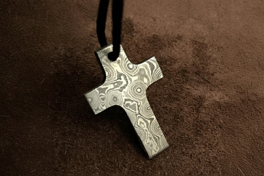 Custom Handmade Damascus steel Viking pendant /Thor Hammer Pendant DE - 0013 handmade jewelry by JW SteelCrafts