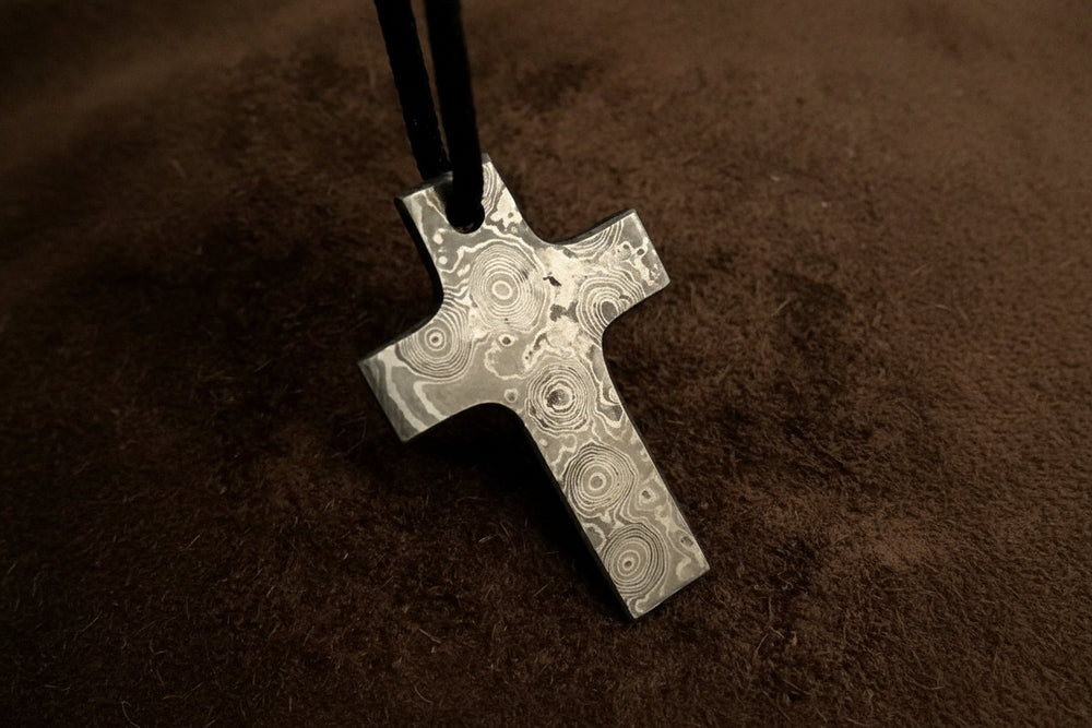Custom Handmade Damascus steel Viking pendant /Thor Hammer Pendant DE - 0013 handmade jewelry by JW SteelCrafts
