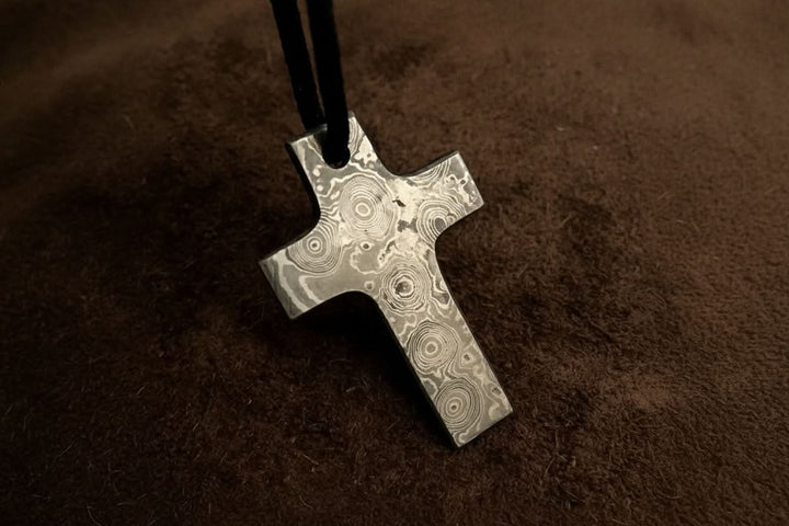 Custom Handmade Damascus steel Viking pendant /Thor Hammer Pendant DE - 0013 handmade jewelry by JW SteelCrafts