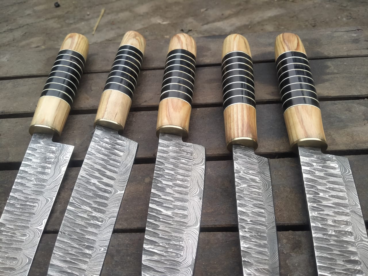 Handmade Damascus Steel Kitchen knives