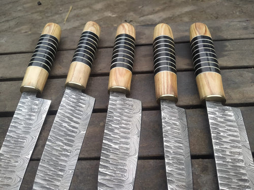 Handmade Damascus Steel Kitchen knives