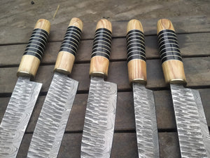 Handmade Damascus Steel Kitchen knives