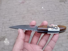 Load image into Gallery viewer, Custom made Skinner with Deer Horn Handle.