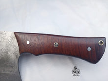Load image into Gallery viewer, Hand made Chef Cleaver by JW Steel Crafts