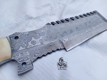 Load image into Gallery viewer, Fixed Blade Custom Made Tracker Knife with Bone Handle