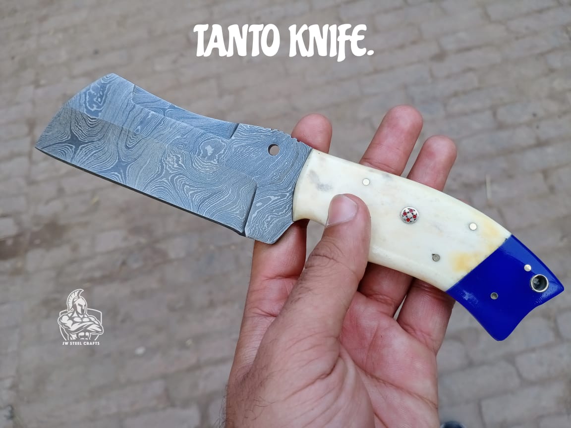 Tanto knife with Camel Bone handle.