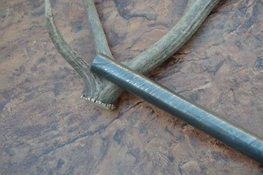 DK - 0133 Twisted Damascus Steel Round Bar For Knife Guard/ring Jewelry Making handmade by JW SteelCrafts