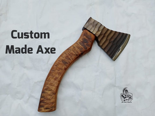 CUSTOM MADE AXE BY JW STEEL CRAFTS