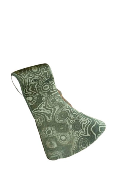 Custom Handmade Damascus Steel Viking Axe Pendant / Perfect gift DE-0011