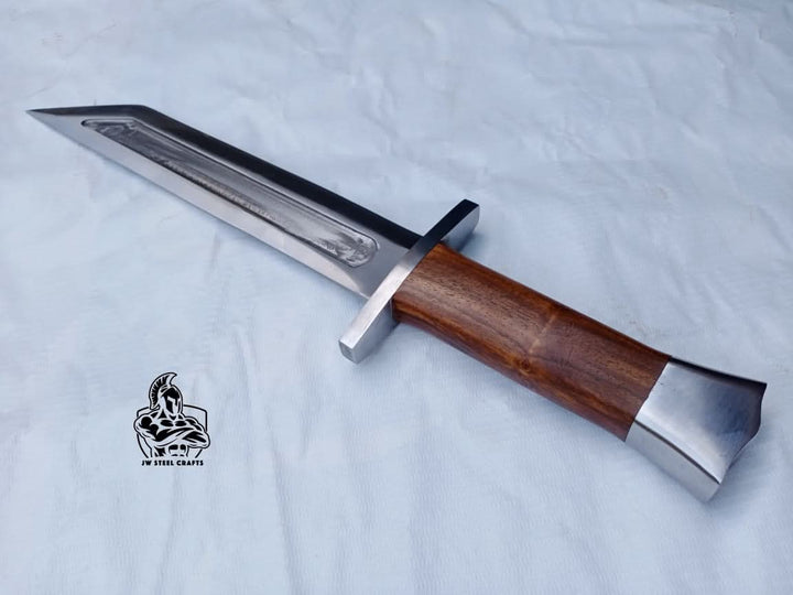 Hand Made SEAX Knife with Wood handle handmade seax knives by JW SteelCrafts
