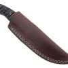 Handmade Bush - craft Knife Damascus Steel DK - 0401 handmade by JW SteelCrafts