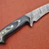 Handmade Bush - craft Knife Damascus Steel DK - 0402 handmade by JW SteelCrafts