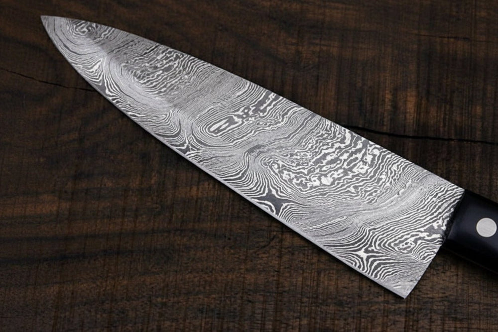 Heavy Duty Large Custom Handmade Damascus Steel Chef Knife 13. DK - 01835" handmade Damascus Steel Chef Knives by JW SteelCrafts