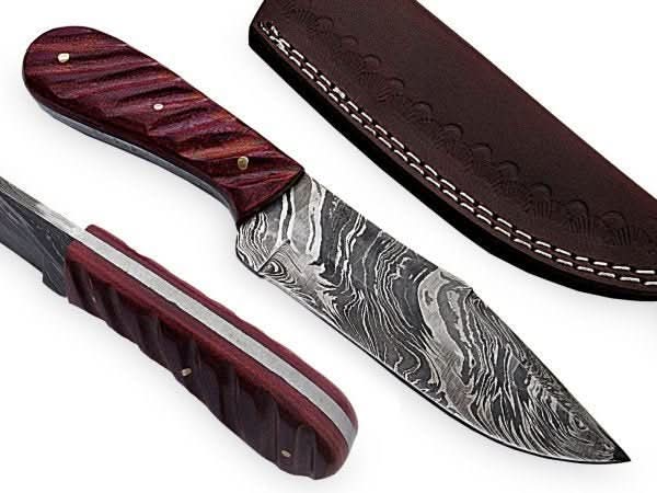 Handmade Witchcraft Knife Damascus Steel DK - 0404 handmade by JW SteelCrafts