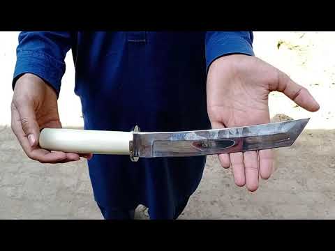 Hand-Made Tanto Knife with VG-10 Handle.