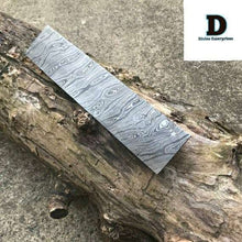 Load image into Gallery viewer, Custom Handmade Damascus Steel 10” Blank Billet- Blade For Knife Making DE-46
