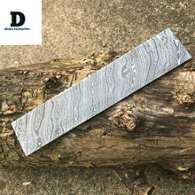 Load image into Gallery viewer, Custom Handmade Damascus Steel 10” Blank Billet- Blade For Knife Making DE-46