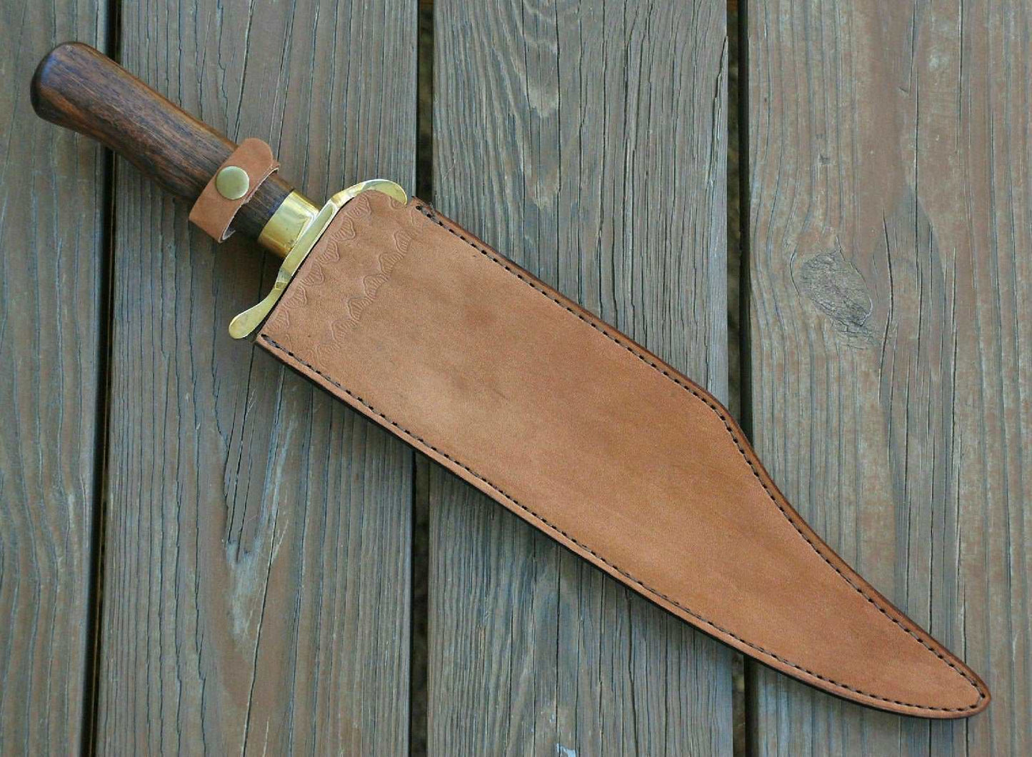 Custom Handmade Damascus steel Bowie knife/ hunting knife/fighting knife/free shipping DK-0198