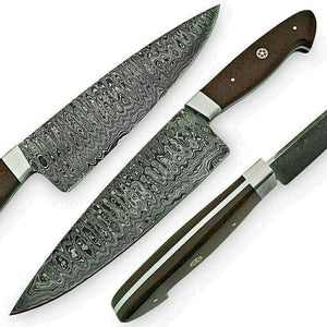 Chef Knife – damascus , nan handle