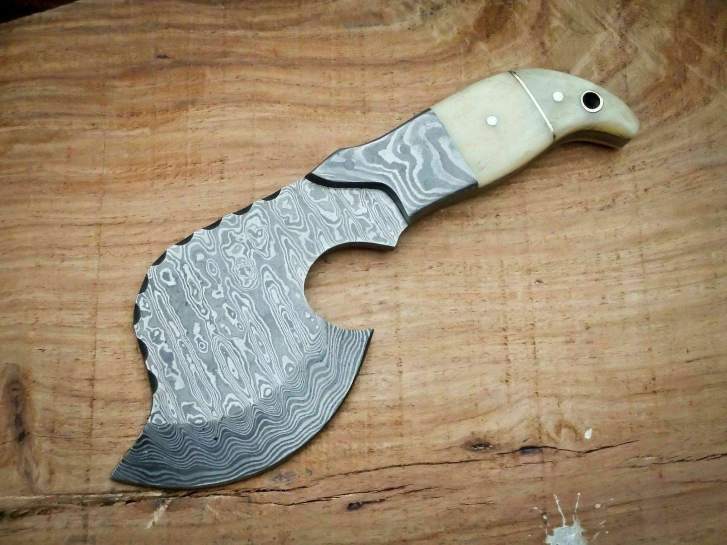 Damascus Steel Axe Viking Axe Hatchet Axe Bearded Axe Tomahawk