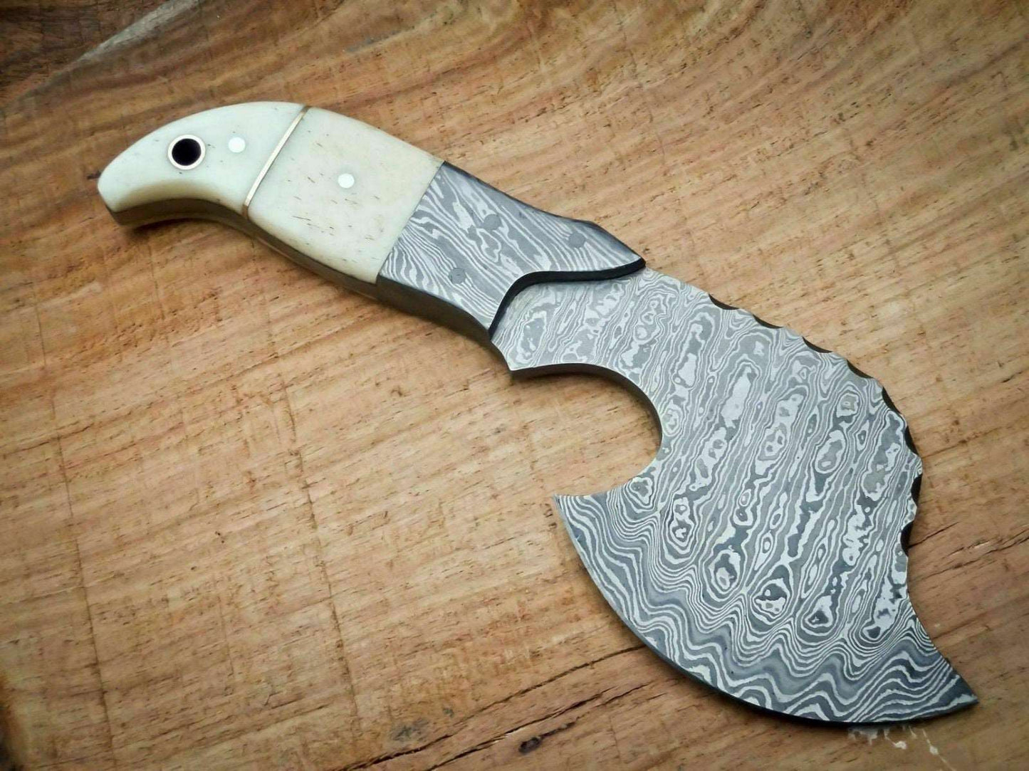 Damascus Steel Axe Viking Axe Hatchet Axe Bearded Axe Tomahawk